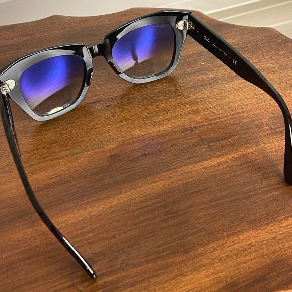 Ray-Ban State Street Sunglasses, Black - RB2186 main image 11